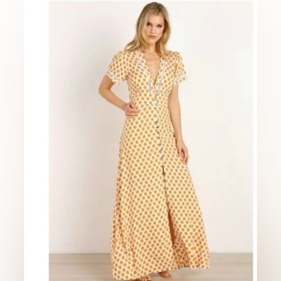 Cleobella Dresses & Skirts - Cleobella Patterned Maxi Dress